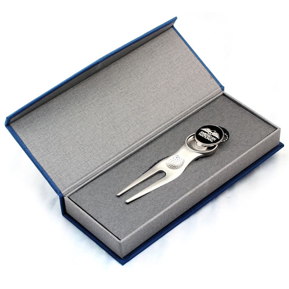 Gold Divot & Ball Marker with Gift Case