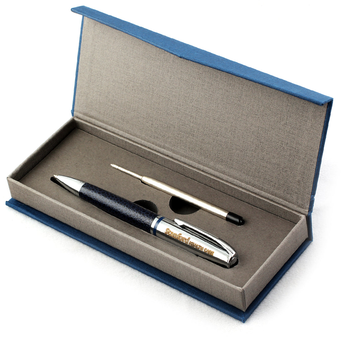 MLST006 SOTANIA Chrome Metal Pen - Single Pen with Gift Case