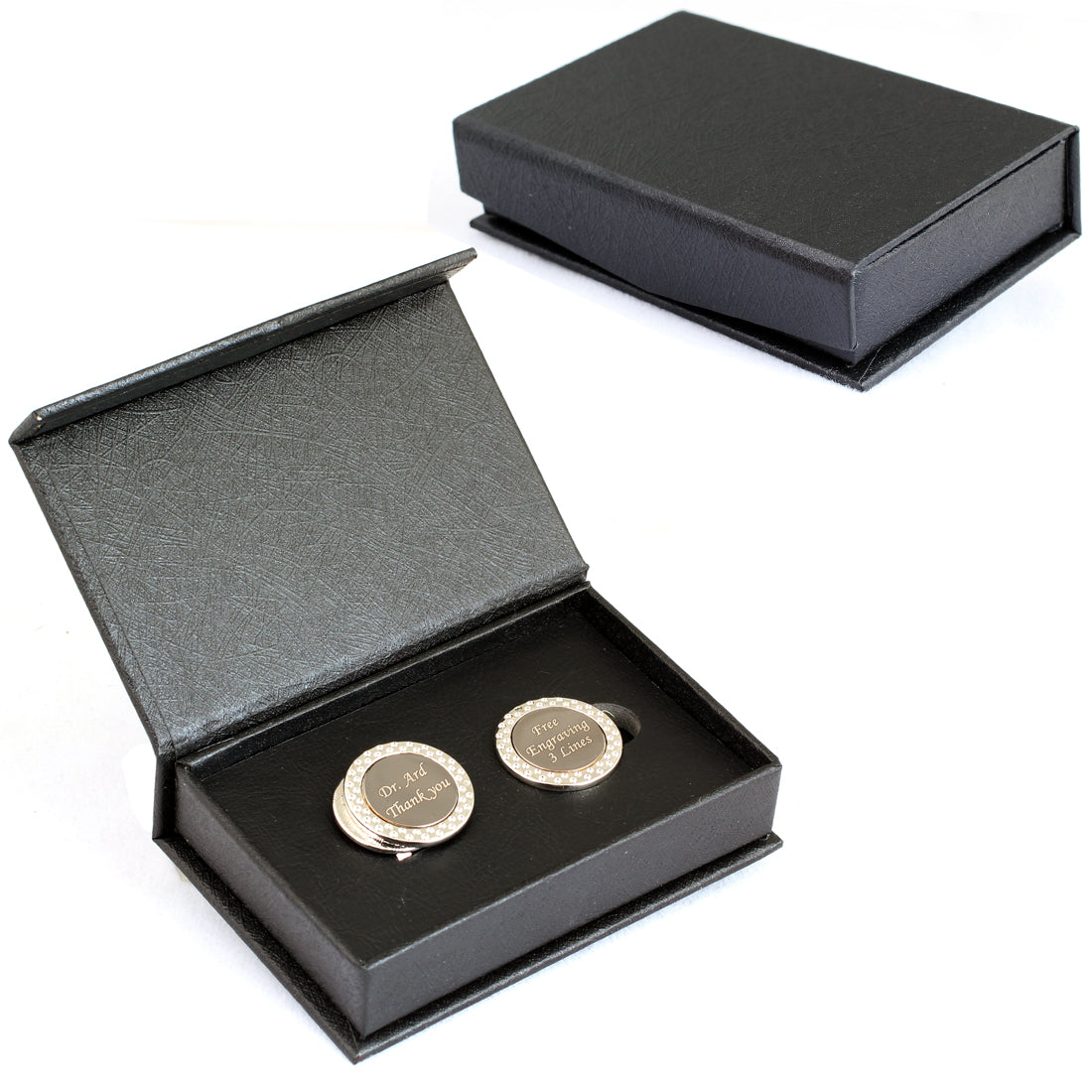 Gold Silver Ball Marker with Gift Case