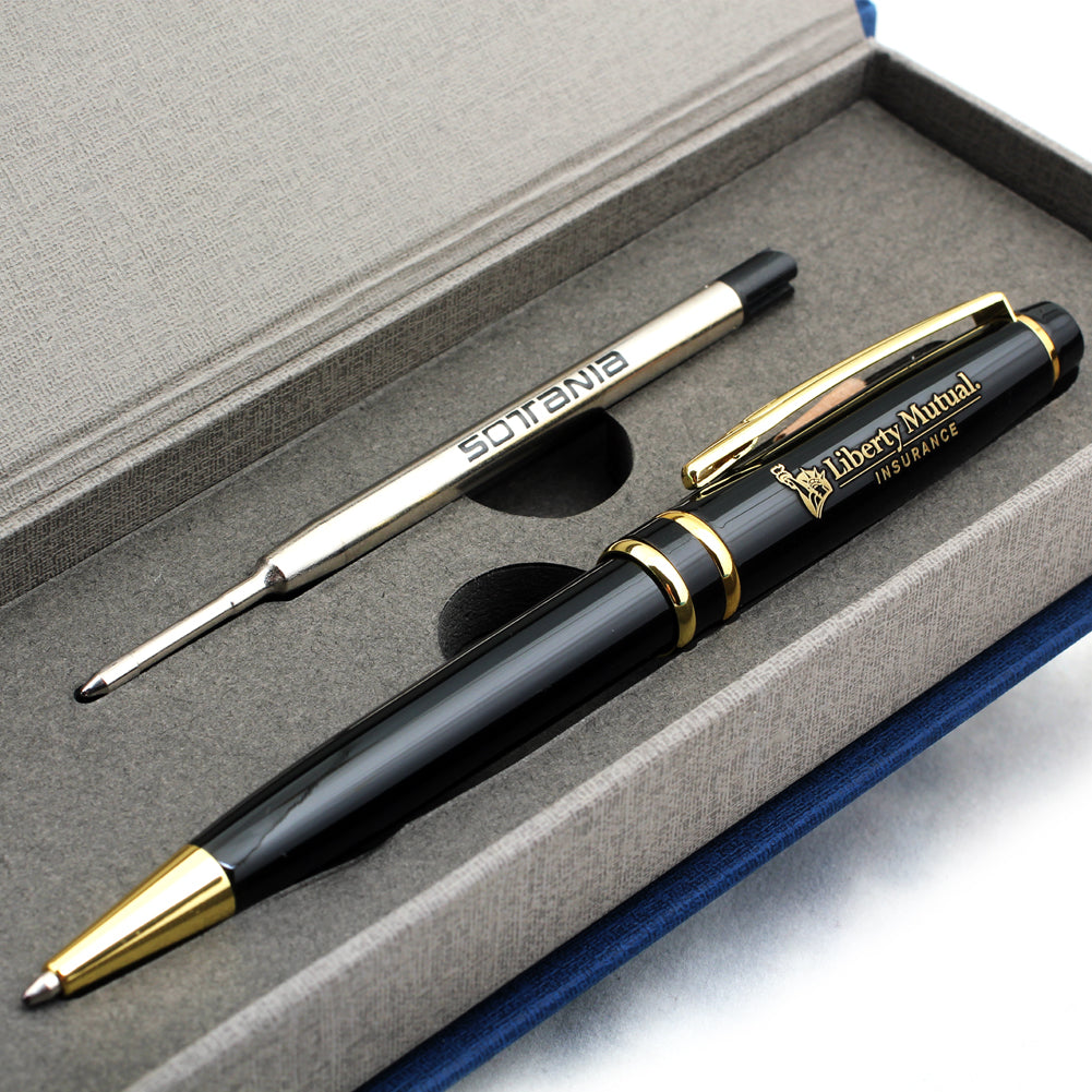 MLST004 SOTANIA PEN GOLD TRIM with Gift Case