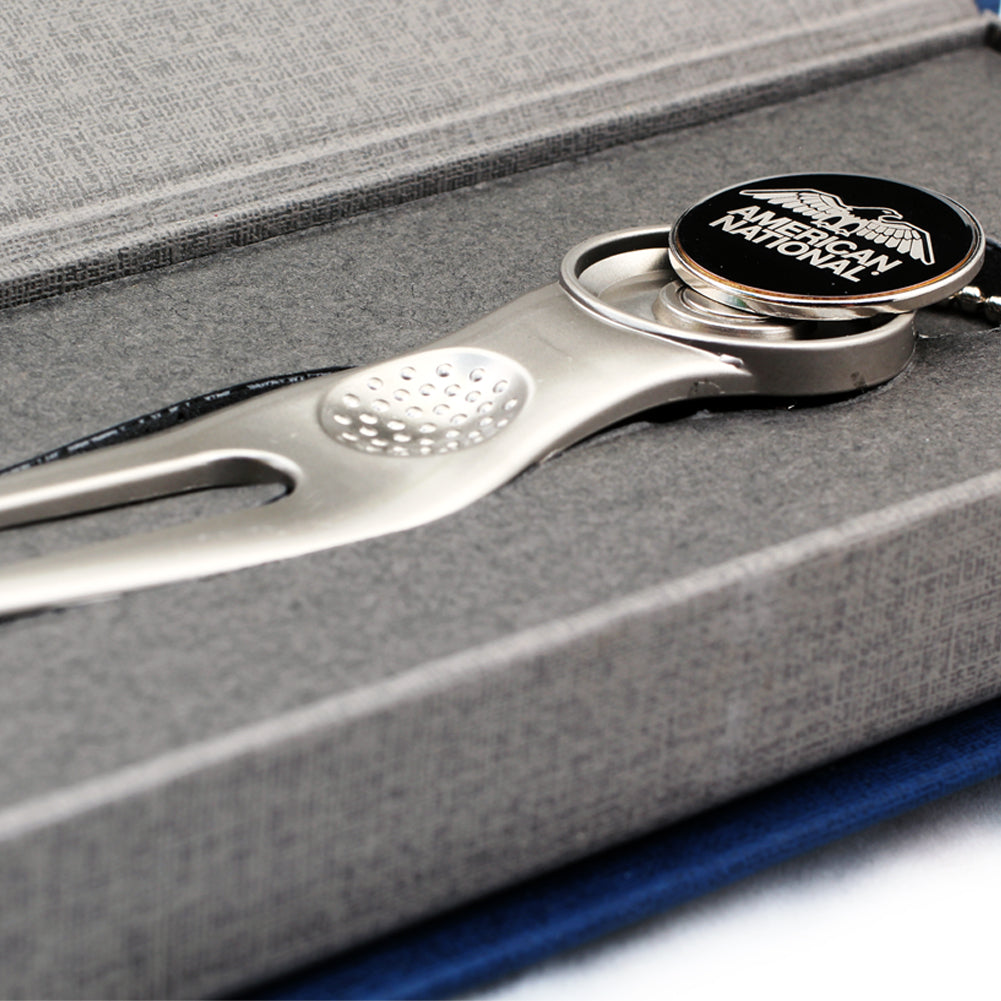 Gold Divot & Ball Marker with Gift Case